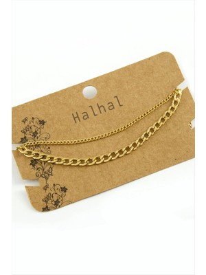 Store Mania Ieg™ Çift Zincirli Lüks Çelik Halhal