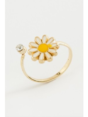 Store Mania Ieg™ Papatya Mineli Taşlı Yüzük