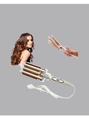 Store Mania Ieg™ Hızlı Isınan Şarjlı Saç Kıvırıcı Maşa