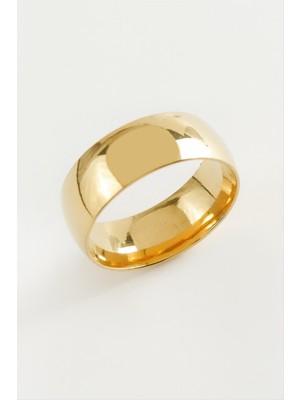 Store Mania Ieg™ Alyans Lüks Çelik Yüzük 8 mm