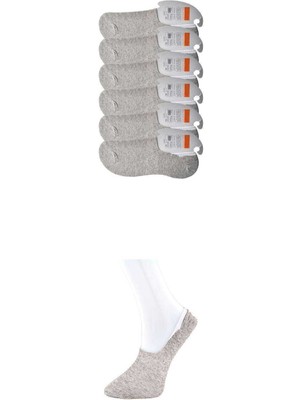 Store Mania Ieg™ Gri Erkek Babet Çorap 6 Çift