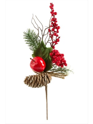 Store Mania Ieg™ Elma Kozalak Çamlı Kokina Yılbaşı Süsü 30 cm