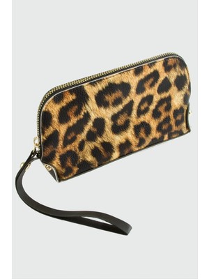 Store Mania Ieg™ Leopar Dikdörtgen Deri Cüzdan