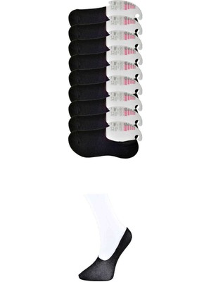 Store Mania Ieg™ Siyah Kadın Babet Çorap 9 Çift