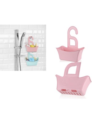 Store Mania Ieg™ Banyo Sepeti Delikli Sepet Çok Amaçlı Sabun Şampuan Tutucu Raf