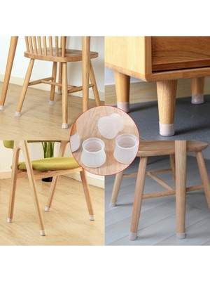 Store Mania Ieg™ Masa ve Sandalye Ayak Koruyucu Silikon