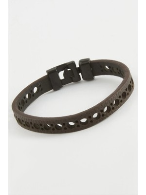 Store Mania Ieg™ Noktalı Kaliteli Suni Deri Bileklik