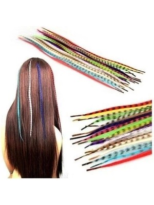 Store Mania Ieg™ Hair Feather Saç Tüyü - Asorti