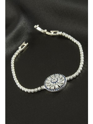 Store Mania Ieg™ Yuvarlak Zirkon Taşlı Çocuk Bileklik 16 cm