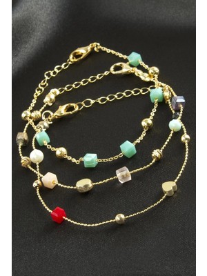 Store Mania Ieg™ Karışık Trend Kristal Bileklik