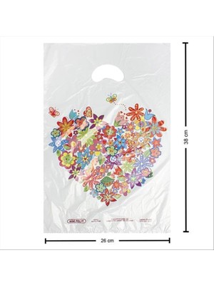 Store Mania Ieg™ 26*38 El Tutma Poşet Paketi 100'LÜ