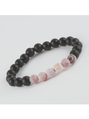 Store Mania Ieg™ Akik - Mat Onix Doğaltaş Bileklik