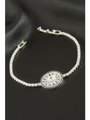 Store Mania Ieg™ Yuvarlak Zirkon Taşlı Çocuk Bileklik 16 cm