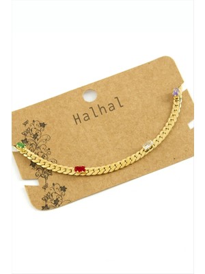 Store Mania Ieg™ Zirkon Taşlı Burgulu Lüks Çelik Halhal