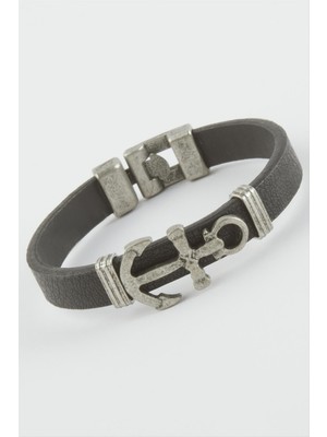 Store Mania Ieg™ Çapa Suni Deri Bileklik