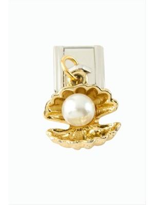 Store Mania Ieg™ Istiridye Inci Sallatılı Çelik Charm
