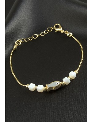 Store Mania Ieg™ Balık Küp Kristal Bileklik