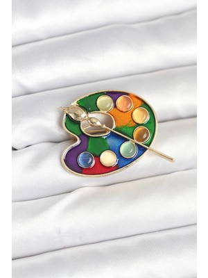 Store Mania Ieg™ Ressam Paleti Model Broş