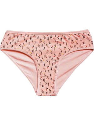 Store Mania Ieg™ Pamuklu Geniş Kenarlı Likralı Desenli Bato Kadın Külot Desen 9