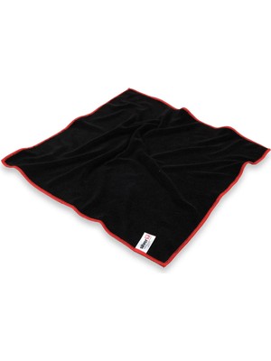 Store Mania Ieg™ Kırmızı Overloklu 40X40 cm Mikrofiber Bez ROYALEKS-STK1442