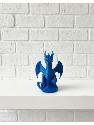 Store Mania Ieg™ Ejderha Biblo 12 cm Dekoratif Fantastik Obje Hediyelik Süs Eşyası