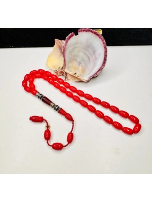 İskenderun Tesbih Iskenderun Tespih Imame El Emeği Nakkaş Işçilikli Sıkma Kehribar Tesbih