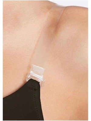 Store Mania Ieg™ 3 Set Şeffaf Plastik Uçlu Sütyen Askısı