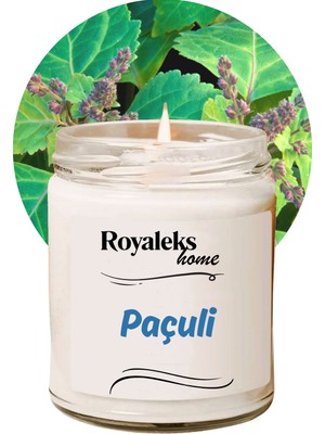 Store Mania Ieg™ Doğal Özel Seri Kokulu Dekoratif Kavanoz Mum 210 cc - Paçuli Esansı - Ryl