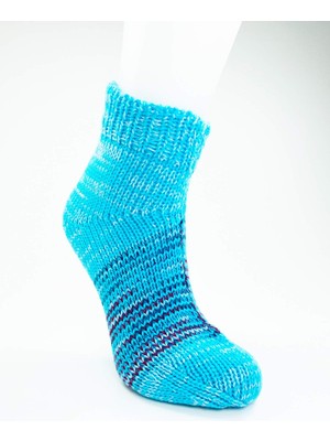 Store Mania Ieg™ El Örgüsü Kışlık Şık Kadın Yün Patik D15