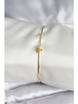 Store Mania Ieg™ Sinek Figürlü Gold Renk Pirinç Kadın Bileklik - TJ-BB8000