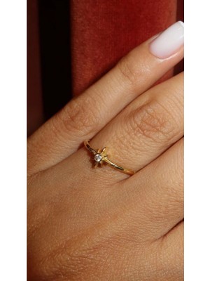 Wind Silver Minimal Kutup Yüzük 925 Ayar