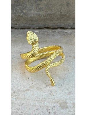 Wind Silver Snake Ayarlı Yüzük 925 Ayar