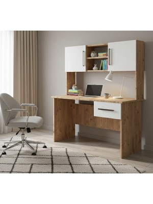 Ferza Mobilya Ferwood Ofis & Genç & Yetişkin Çalışma Masası - 1. Sınıf Mdf 90 cm