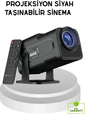 Epilons Hdmı USB Girişli Akıllı Projeksiyon Cihazı Taşınabilir Düşük Tüketimli