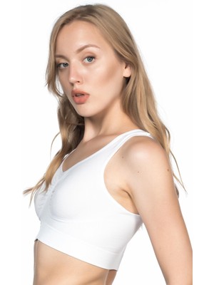 Beruflic Beyaz Mı Angel 4001 Soft Sporcu Büstiyer