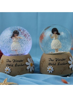 Store Mania Ieg™ Kemancı Kız Kar Küresi Orta Boy