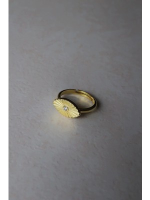 Wind Silver Gümüş Göz Tasarımlı Yüzük