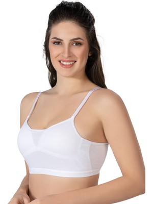 Beruflic Beyaz Mı Angel 1423 Modal Cotton Kaplı Büstiyer