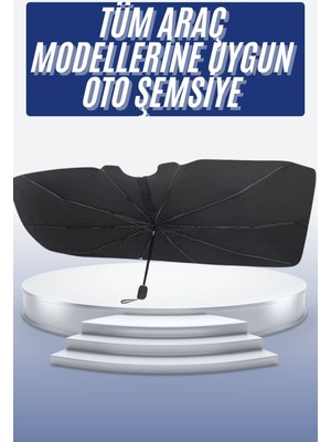 Store Mania Ieg™ Oto Ön Cam Güneşliği Otomatik Katlanabilir Gölgelik Oto Cam Şemsiye