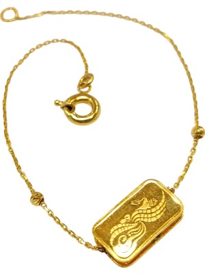 Genel 2gr 24K Külçe Altınlı Bileklik Hd Videolu