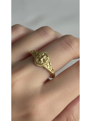 Wind Silver Luxury Arı Yüzük Ayarlı 925 Ayar