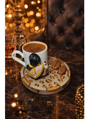 Rivelcandle Zarafet Serisi – Taş Tozu Türk Kahvesi Fincanı” 1 Kişilik