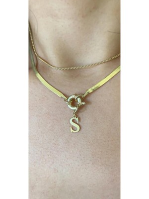 Wind Silver Italyan Simit Kilit Tasarım 925 Ayar