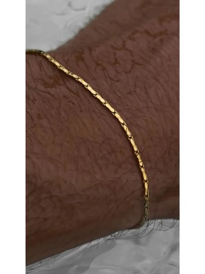 Wind Silver Özel Desen Bileklik 925 Ayar