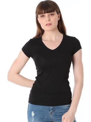 Beruflic Berrak Bayan Kısa V Yaka 2132