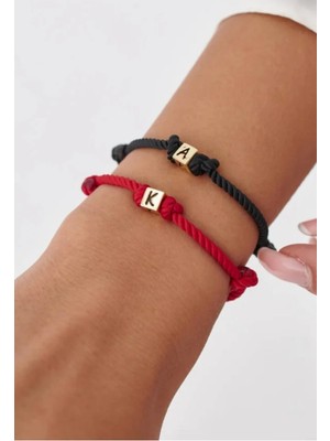 Wind Silver Küp Harf Bilekliği Seç 925 Ayar