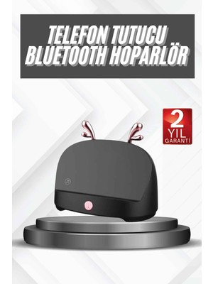 Store Mania Ieg™ Telefon Tutucu Bluetooth Hoparlör Geyikli Renkli Uzun Ömürlü