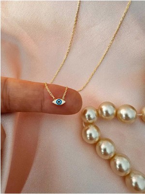 Wind Silver Nazar Göz Kolye