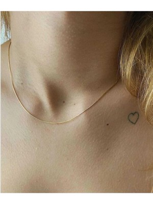 Wind Silver 925 Ayar Gümüş Ince Italyan Zincir