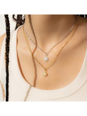 Wind Silver Kutup Baget Kolye 925 Ayar